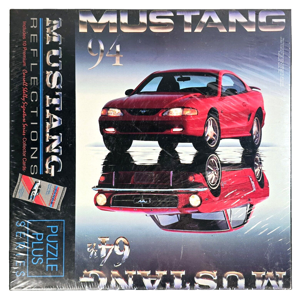 Springbok 94 Mustang Reflections 64 1/2 Puzzles Plus Series 500 Pieces